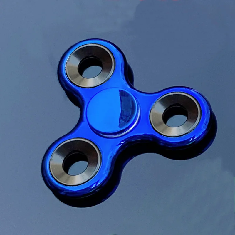 Electroplated Metal Fidget Spinners for Stress Relief