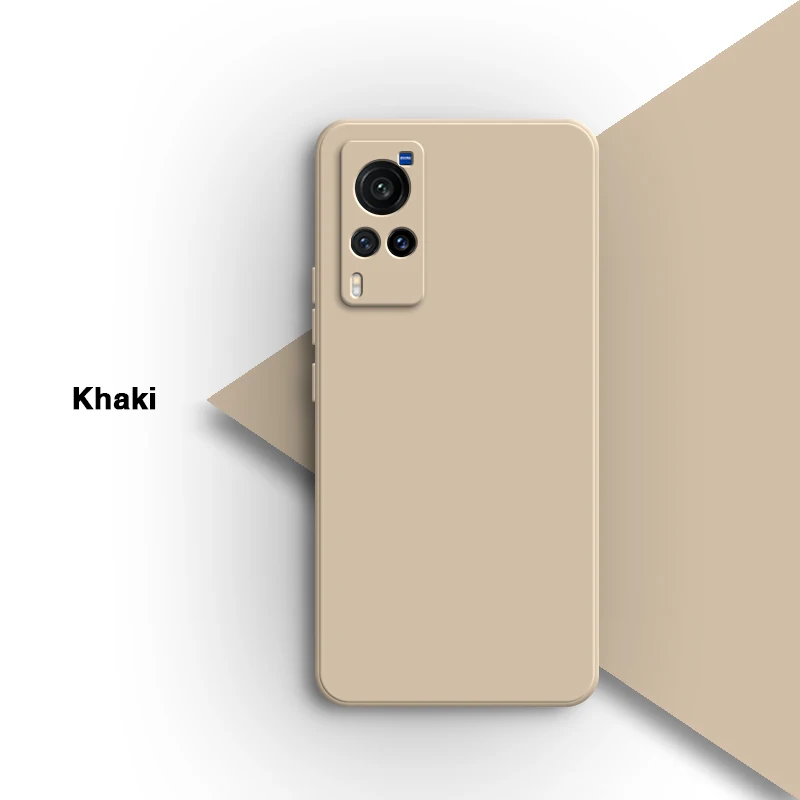 Sleek Liquid Silicone Phone Case with Lens Protection