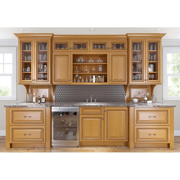 Kejahome Home Kitchen Cabinet Design Manufacturer Kitchen Cabinets Solid Wood Modern