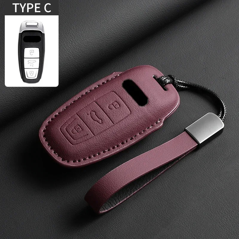 Premium Car Remote Key Case Cover - Sleek Protective Shell