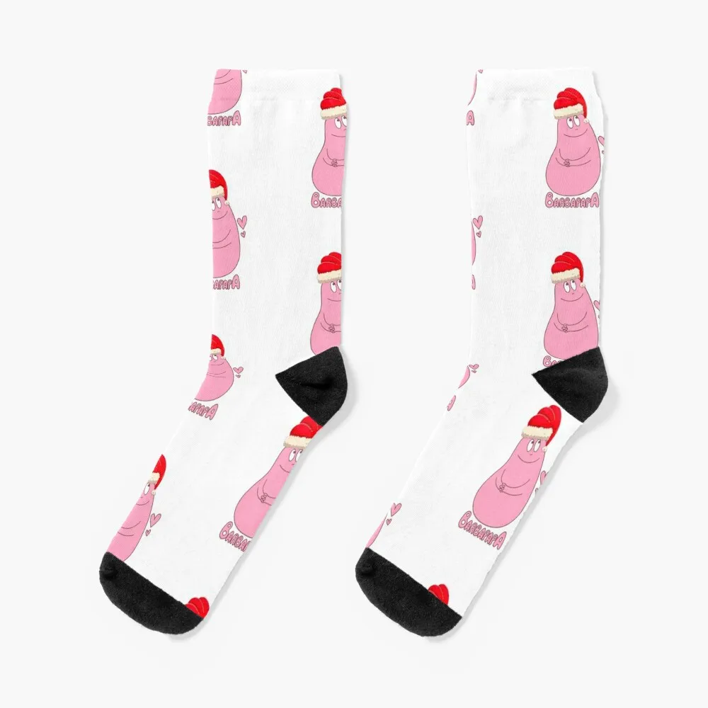 

ChristmasFunny Barbapapa - Barba _Papa ChristmasPapa Socks bright garter crazy Boy Child Socks Women's