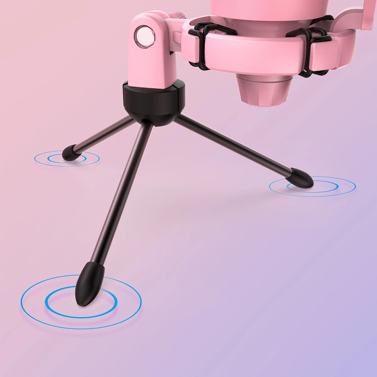 RGB, Microfone Desktop para Vídeo em Estúdio,