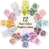 12 Colors Glitter Gel Makeup Glow in The Dark Body Glitter Gel UV Face Glitter for Women Festival Party Glitter Makeup Gel 2