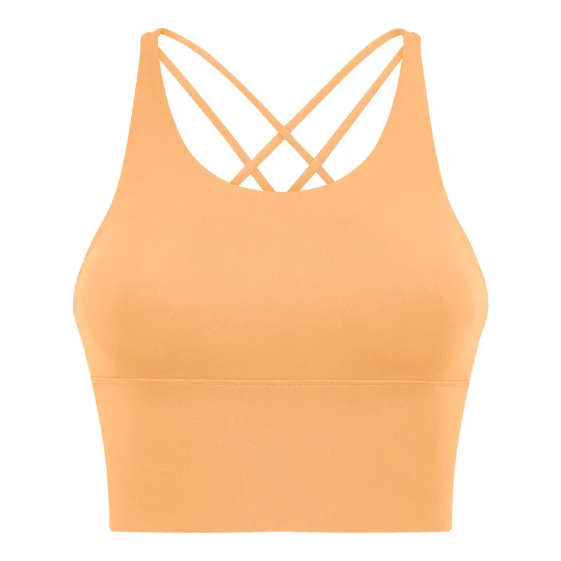 Solid Color Women Sports Bras Gathered Without Steel Ring Running Vest Fitness Front Zipper Sexy Shockproof Underwear