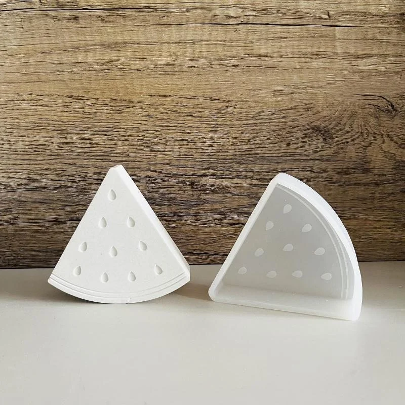 Creative Handmade Mushroom Car Mounted Silicone Molds Watermelon Fragrance Expanding Gypsum Mold Aromatherapy Candle Molds 2025
