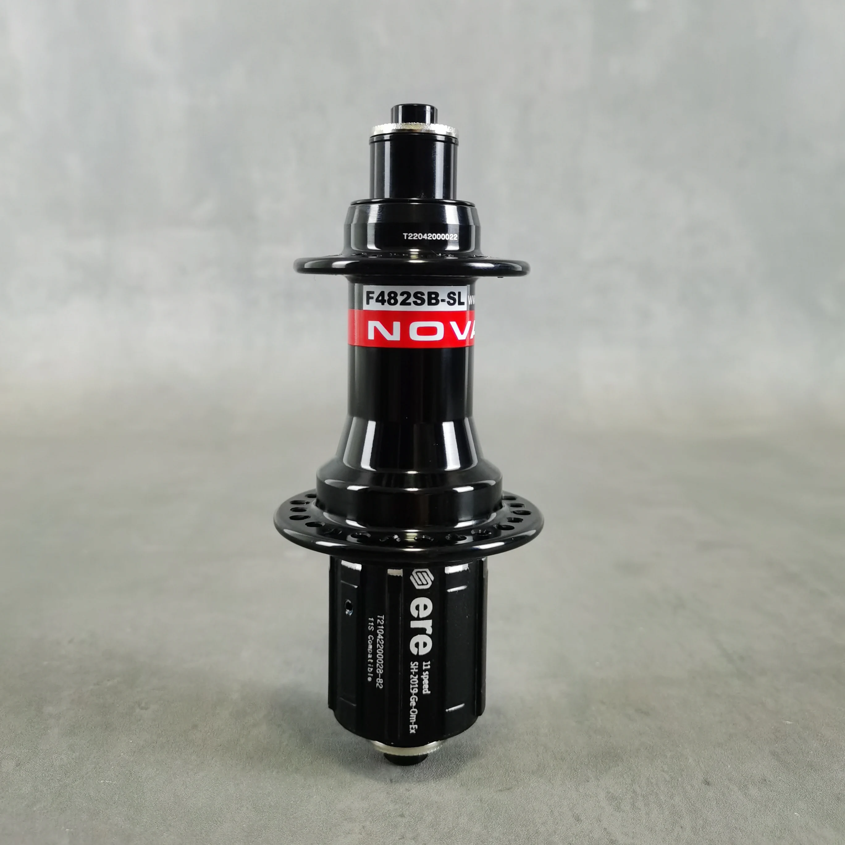 

Novatec F482SB-SL road bike hubs Rear 225g black 9/10/11S 24/28/32 holes include quick release skewers