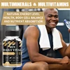 Men's Daily Fitness Advanced Formula with Vitamins, Minerals, Energy Support & Antioxidant Blend, 120 Capsules