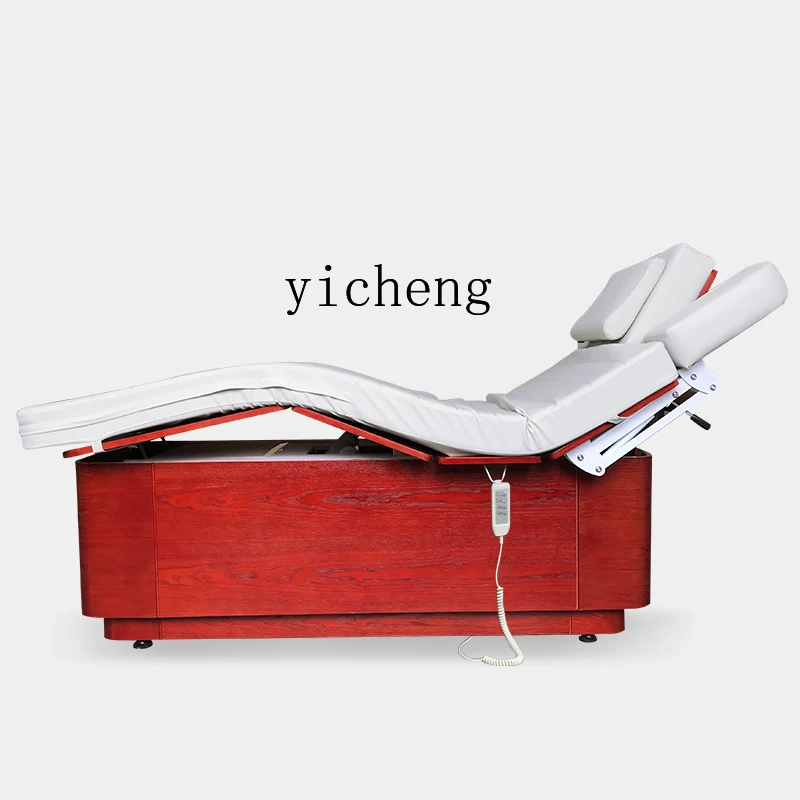 

XL Beauty Salon Electric Solid Wood Beauty High-end Beauty Body Bed Massage Heated Bed