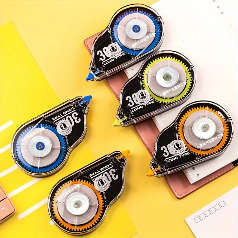 5Pcs/10Pcs, Large Capacity Correction Tape, Ins Style, Correction Tape, Office Use,Student Use, Affordable Pack