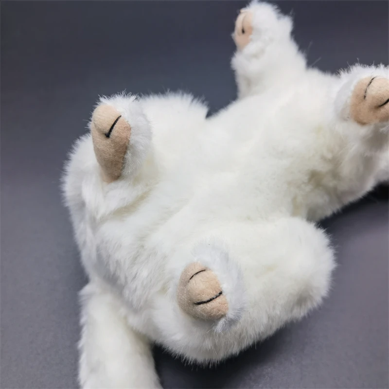 Ferret High Fidelity Cute Mink Stoat Plush Toys Lifelike Animals Simulation Stuffed Doll Toy Gifts For Kids 4
