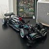 Technical F1 42171 1:8 1642PCS W14 E Merchandise Building Blocks Super Race Car Assembly Model Vehicle Toys Bricks for Boy Gifts 1