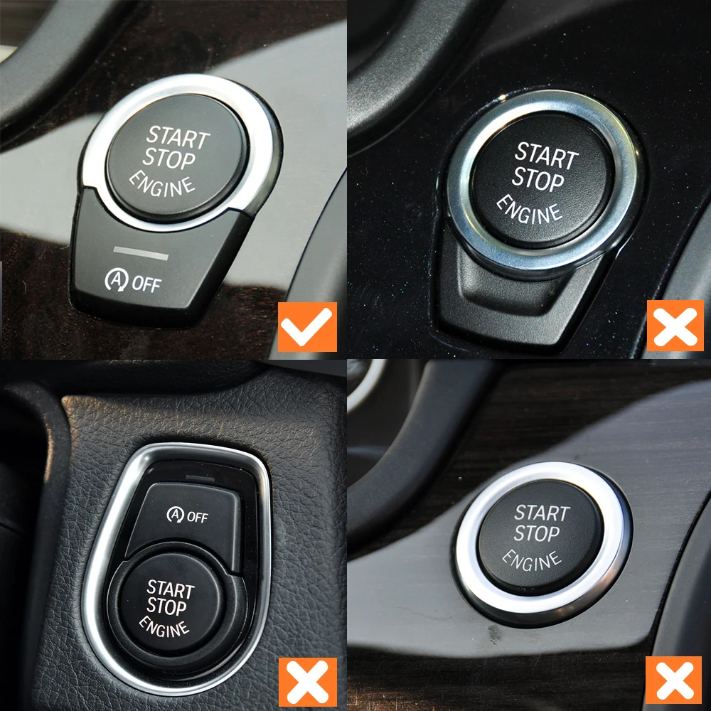 Electronic Automotive Engine Start Stop OFF Switch Button for BMW 5 6 7 Series F10 F11 F07 F06 F12 F13 F01 F02