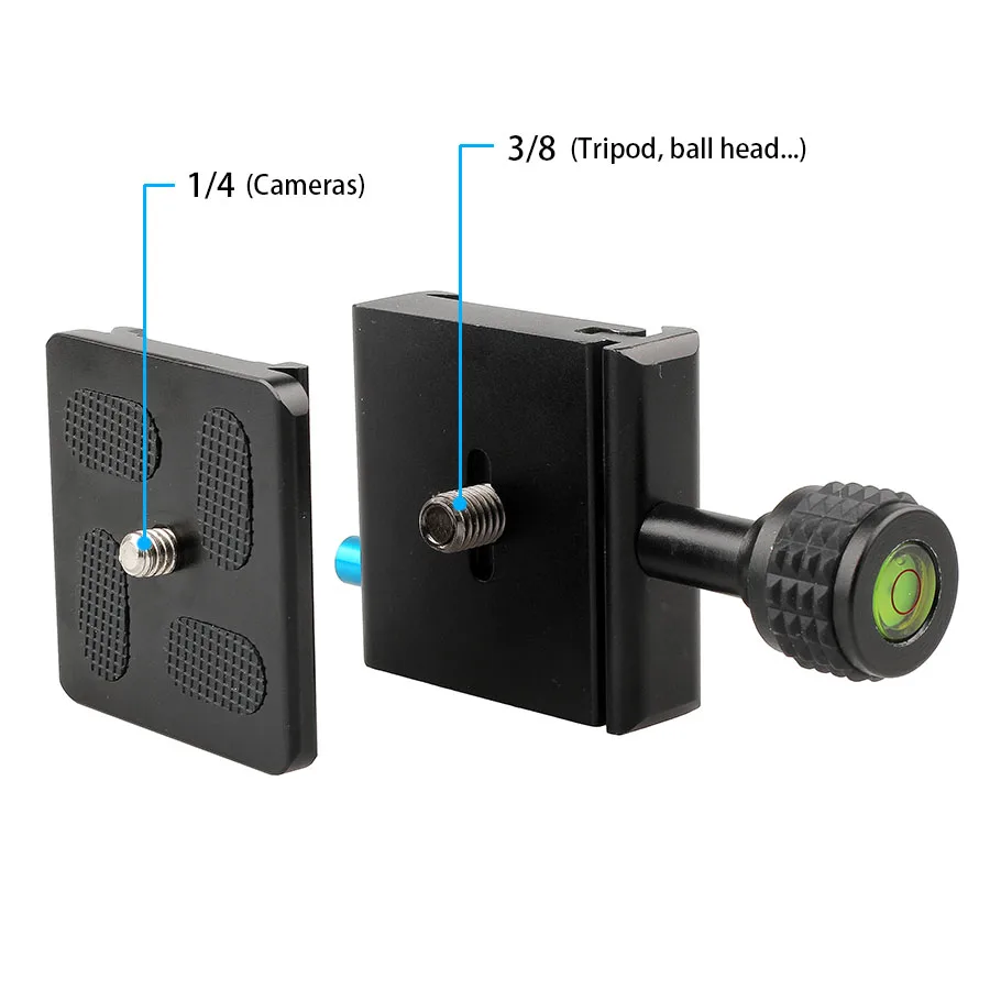 Tripod Monopod Ball Head Quick Release Plate 1/4 Screw DSLR Panoramic Camera Accessories Trip&eacute; Profissional C&acirc;mera