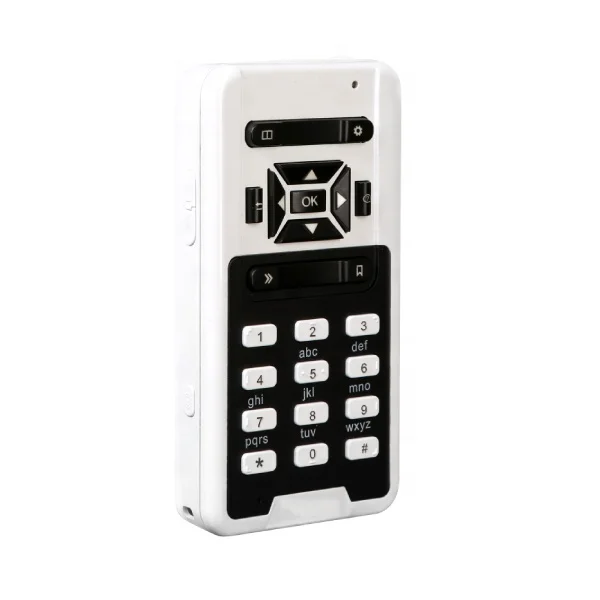 

Daisy Player with High Quality TTS (Text To Speech) Handheld Daisy Book Recorder Portable Daisy Reader Speakers