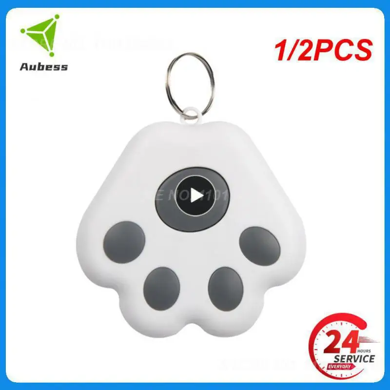 

1/2PCS Wireless Pet Tracer Smart GPS Anti Lost Keychain Dog Cat Locator Kids Alarm Tag Finder Key Collar Tracker Accessories