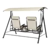 Zero-Gravity Steel Porch Swing, Multiple Colors 4