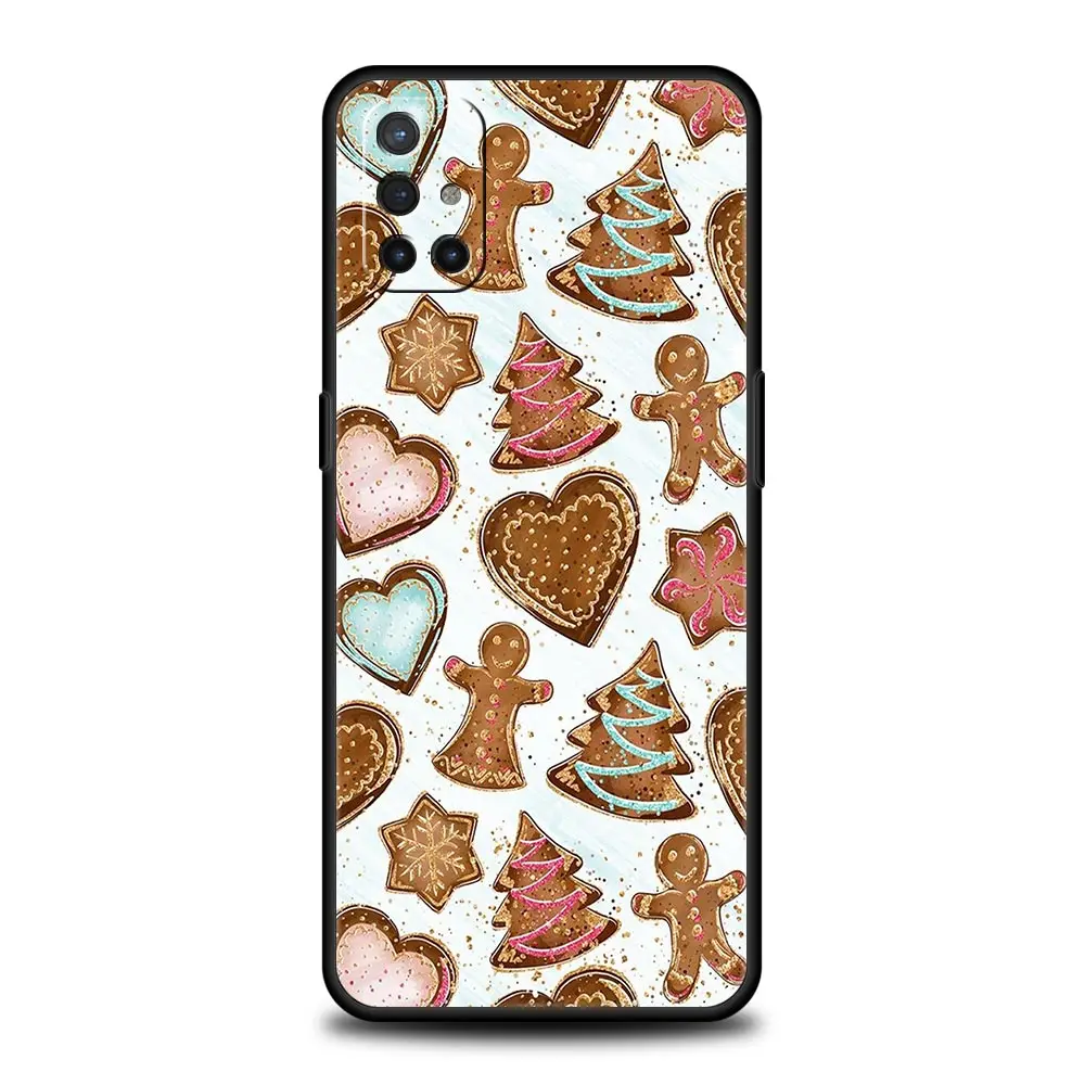 Whimsical Cartoon Christmas Phone Case - Festive Soft Cover Design