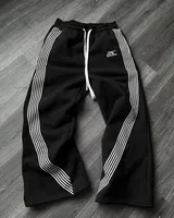 Rétro Vintage 2025 nouveau Baggy pantalon mode femmes droite ample tendance marque Jogging pantalon décontracté Harajuku hommes Hip Hop pantalon 1
