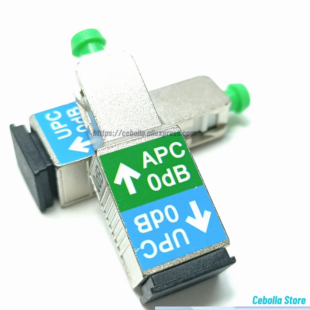 Fiber Optic Converter SC-SC Adapter with APC to UPC Coupler Connection