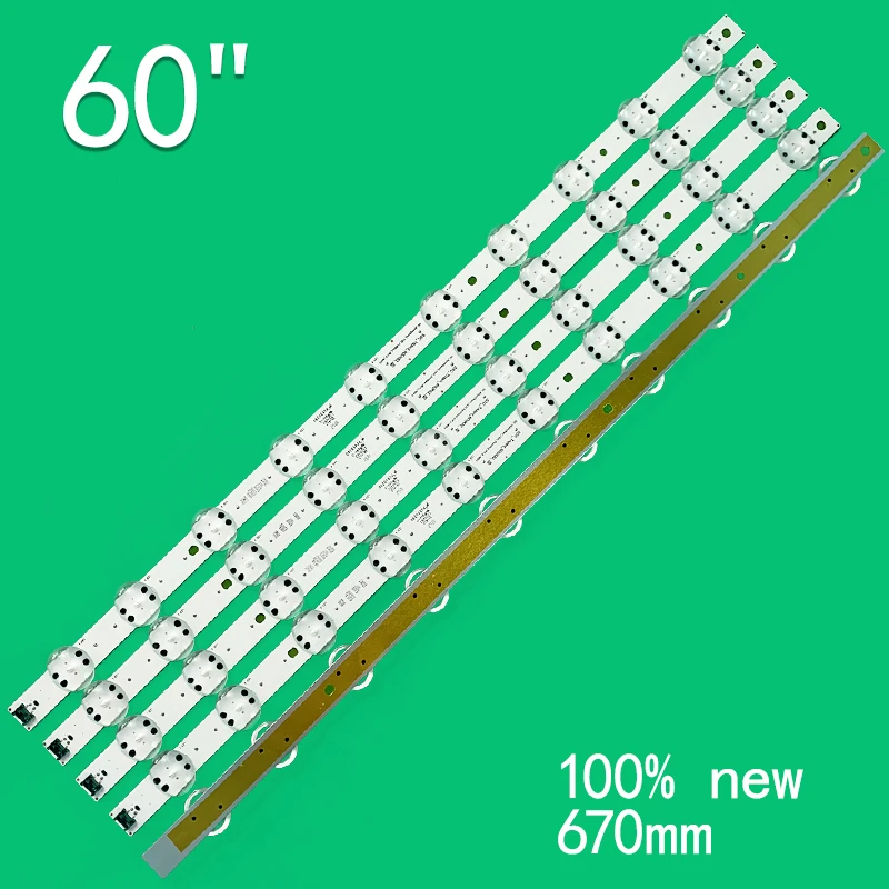 5 szt. 10 diod 6V dla 60 uk6090pua NC600DQE ssc_trident _ 60 uk62 _ s (ostry) _ 10led _ svl600a43 podkład 64252301