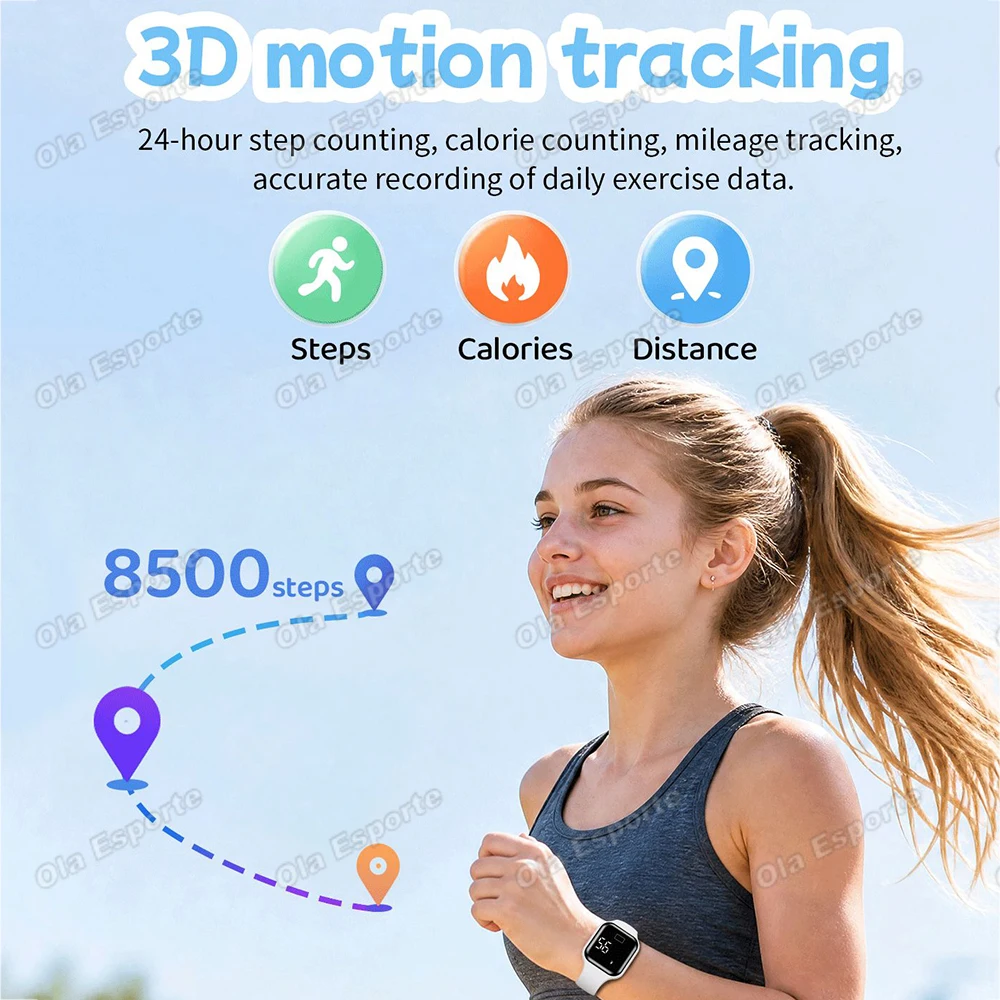 Smartwatch per Uomo, Sportivo, Monitoraggio del Sonno, Impermeabile, Sveglia, Multifunzione, Orologio Elettronico per Donna HW12 - immagine 4