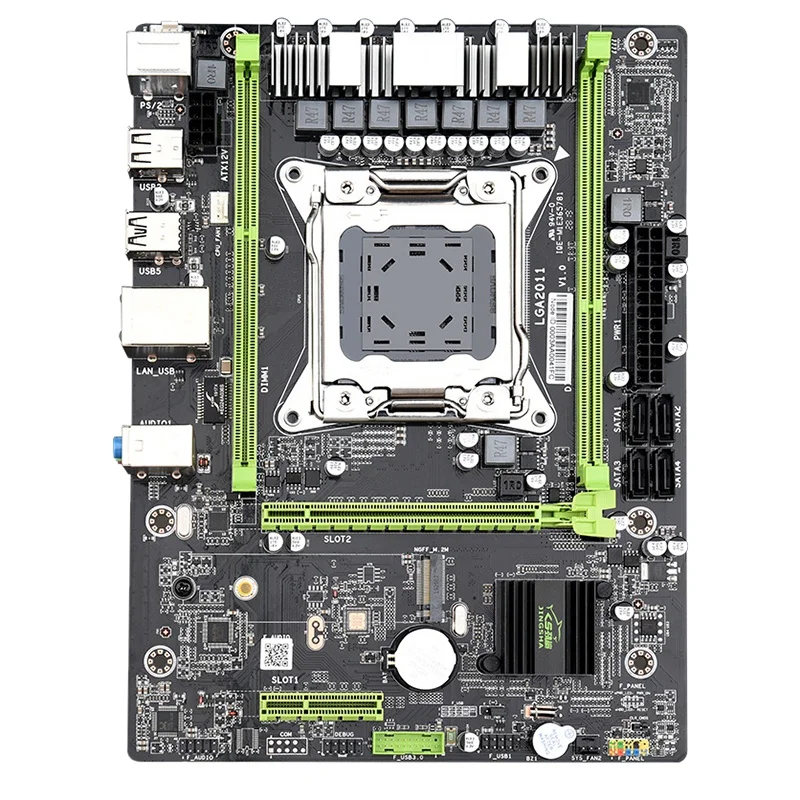 

Материнская плата JINGSHA X79 для компьютера, материнская плата для настольного сервера, маленькая плата LGA 2011 Pin 64G DDR3, двухканальная память