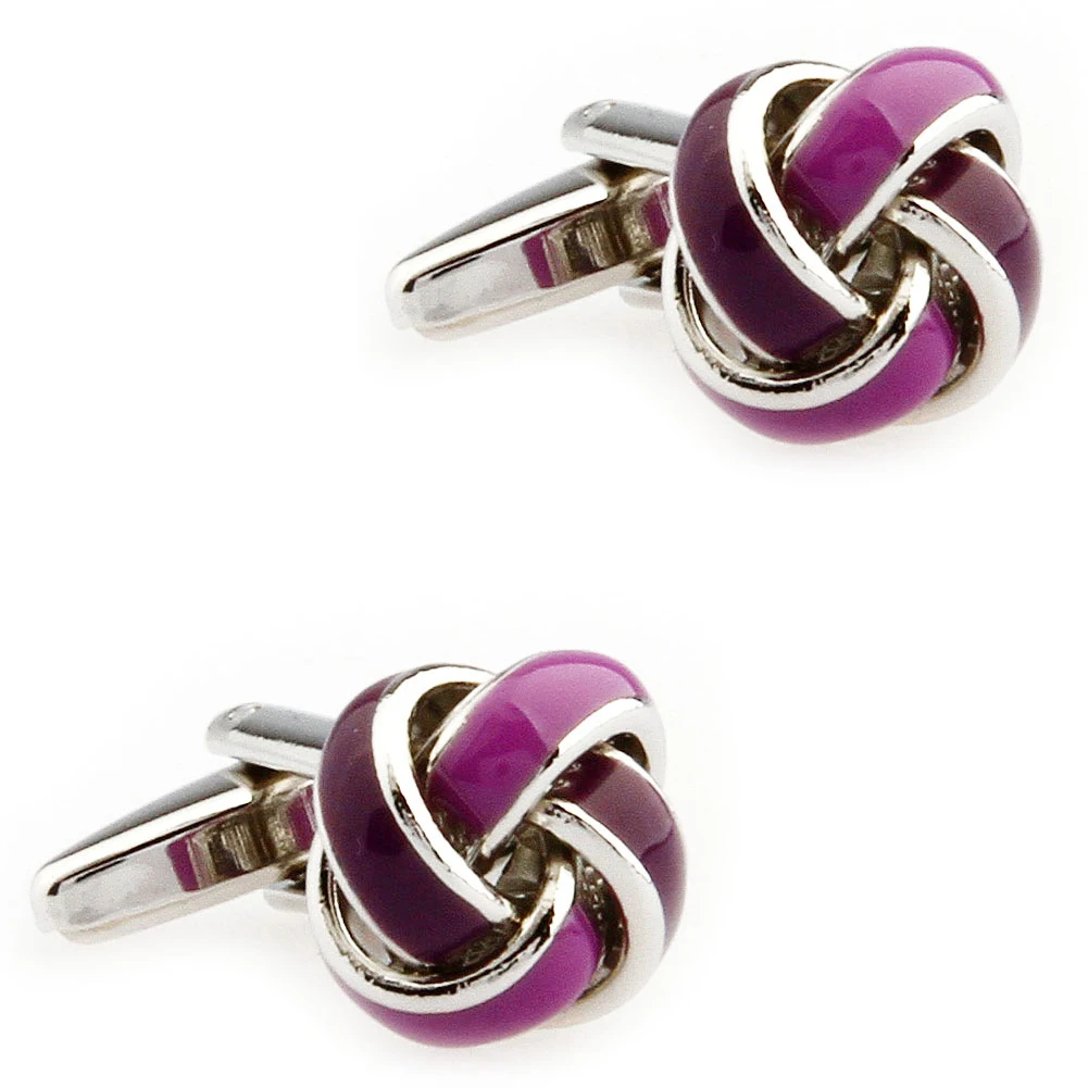 28 Styles Enamel Metal Knots Cufflinks Men Clip Flower Horse Shoe Cuff Links 1 Pair