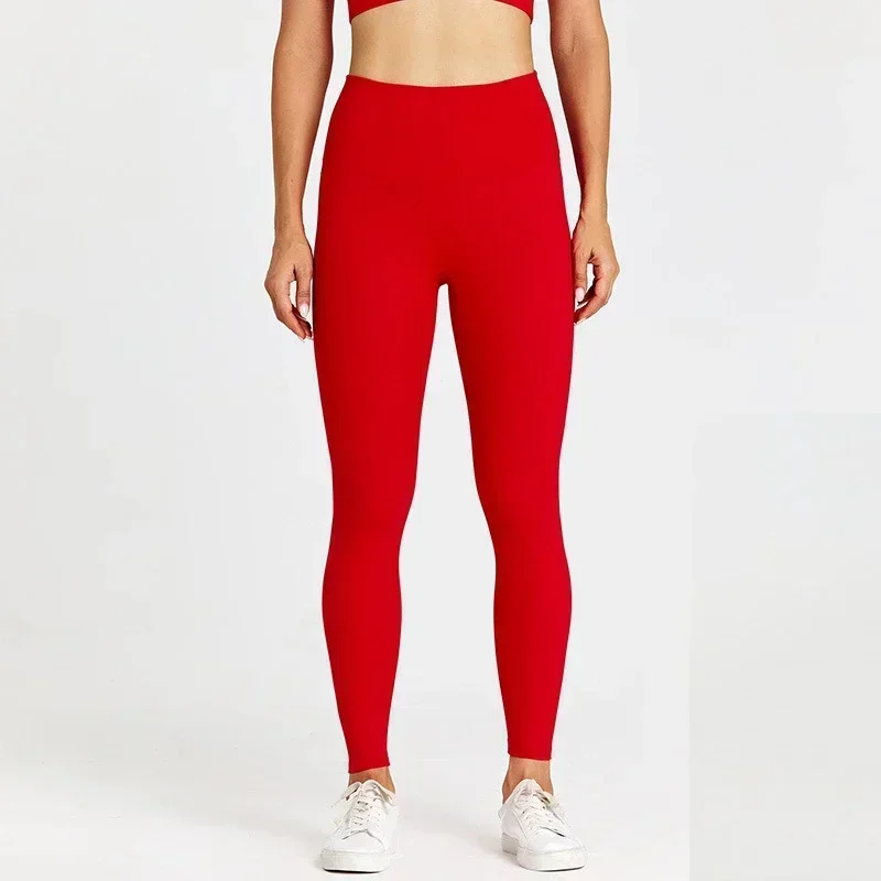 AL High waist Yoga Pants Contour Curvy Women Booty Push Up Fitness Leggings Stretchy Workout Running Athletic Gym Tights