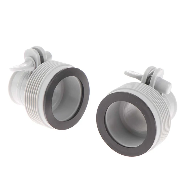 2Db Medence Tömlőkonverziós Adapter Szűrőszivattyúkhoz Sósvízi Rendszer Alkatrészek - Image 6