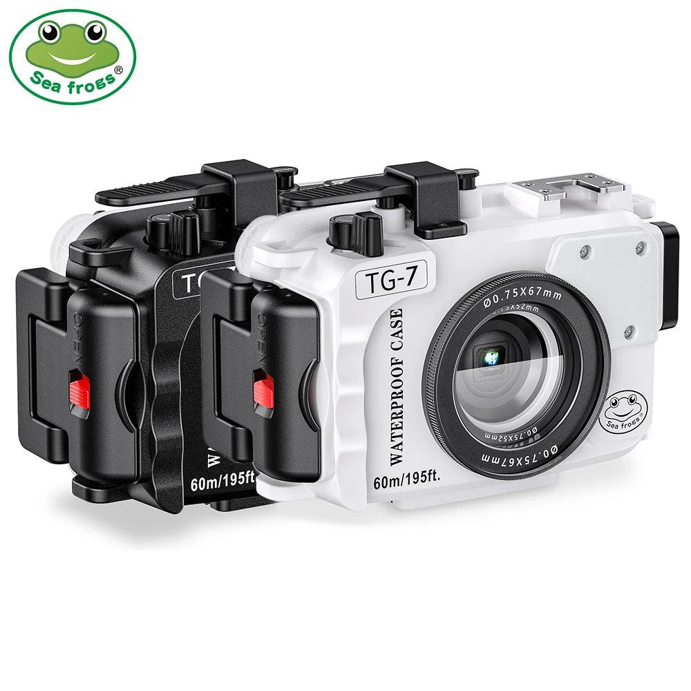 

Водонепроницаемый корпус для подводной съемки с красным фильтром для Olympus TG 7