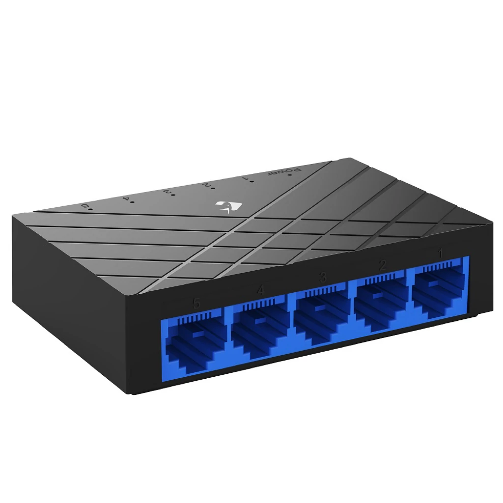 LP-S105G 5-PORT 1000M Gigabit Switch Monitoring Network Cable Splitter Commercial Networking Equipments 4