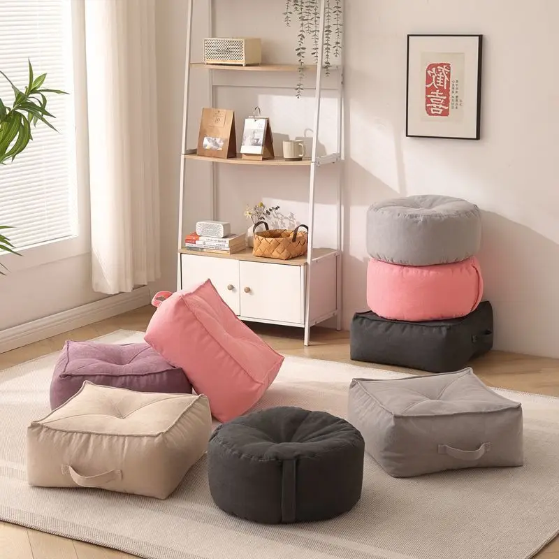 

Cushion Floor Cushion Lazy Susan Tatami Small Sofa Seat Cushion Futon Window Seat Bedroom Cushion Living Room Home Seating Block