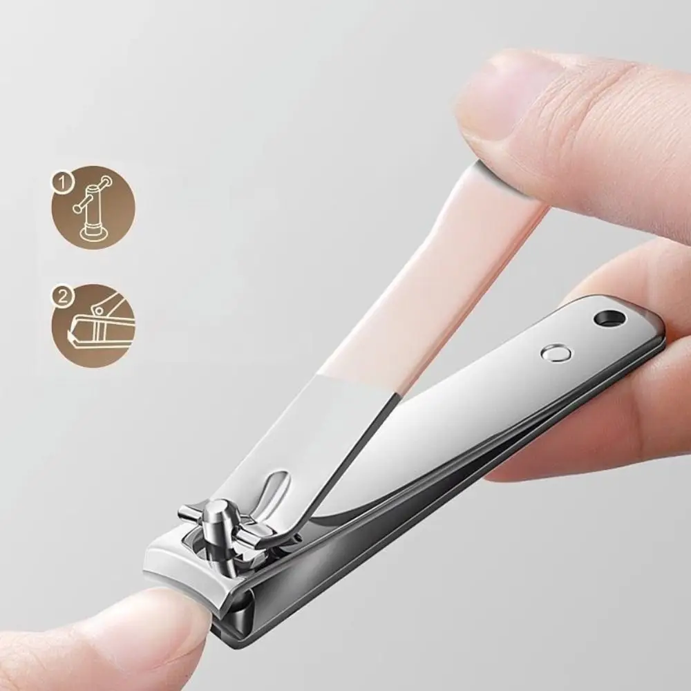 탄소강 매니큐어 세트, 하이 퀄리티 개인 관리 도구, 가죽 케이스 포함, 베벨 손톱깎이, 전문 손톱깎이 키트