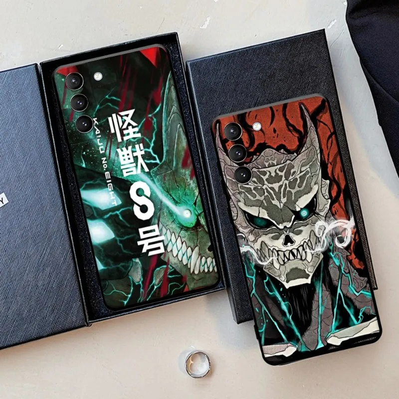 Custodia Per Telefono Anime Kaiju No. 8 Per Samsung Galaxy S22 23 21 S20 Fe Ultra S10 S9 S8 Plus S10E Note 20Ultra 10Plus Cover
