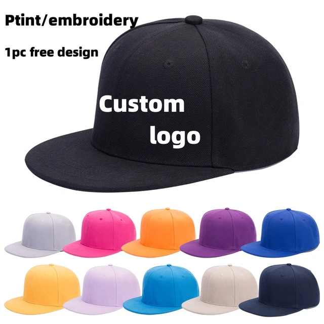 Adult solid plain cotton baseball cap Custom logo men sports hats  Adjustable Women's cotton trucker caps snapback hats - AliExpress