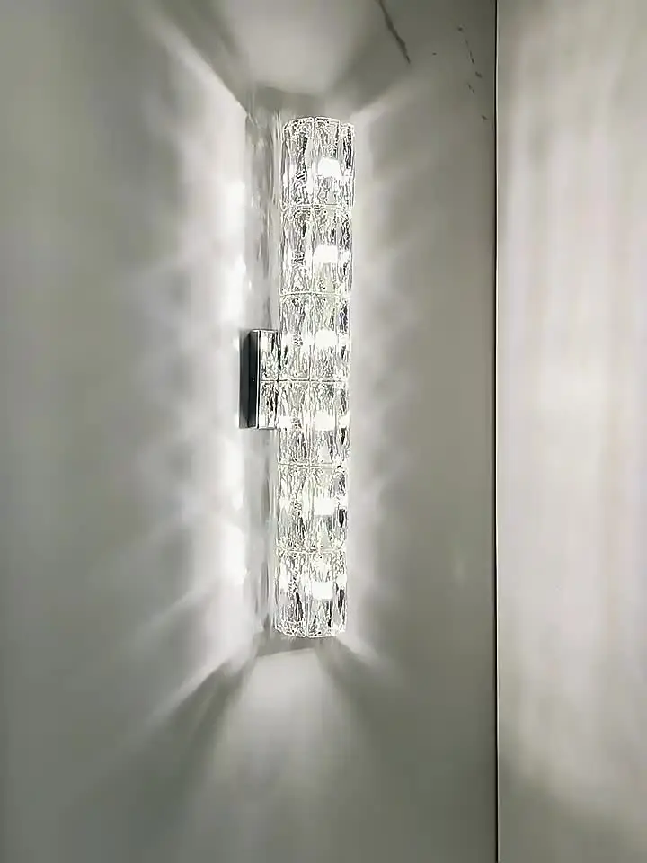 GALAXY APPLIQUE MODERNO 24 LUCI A LED LAMPADA DA PARETE IN CRISTALLO ARREDO CASA – Beautiful