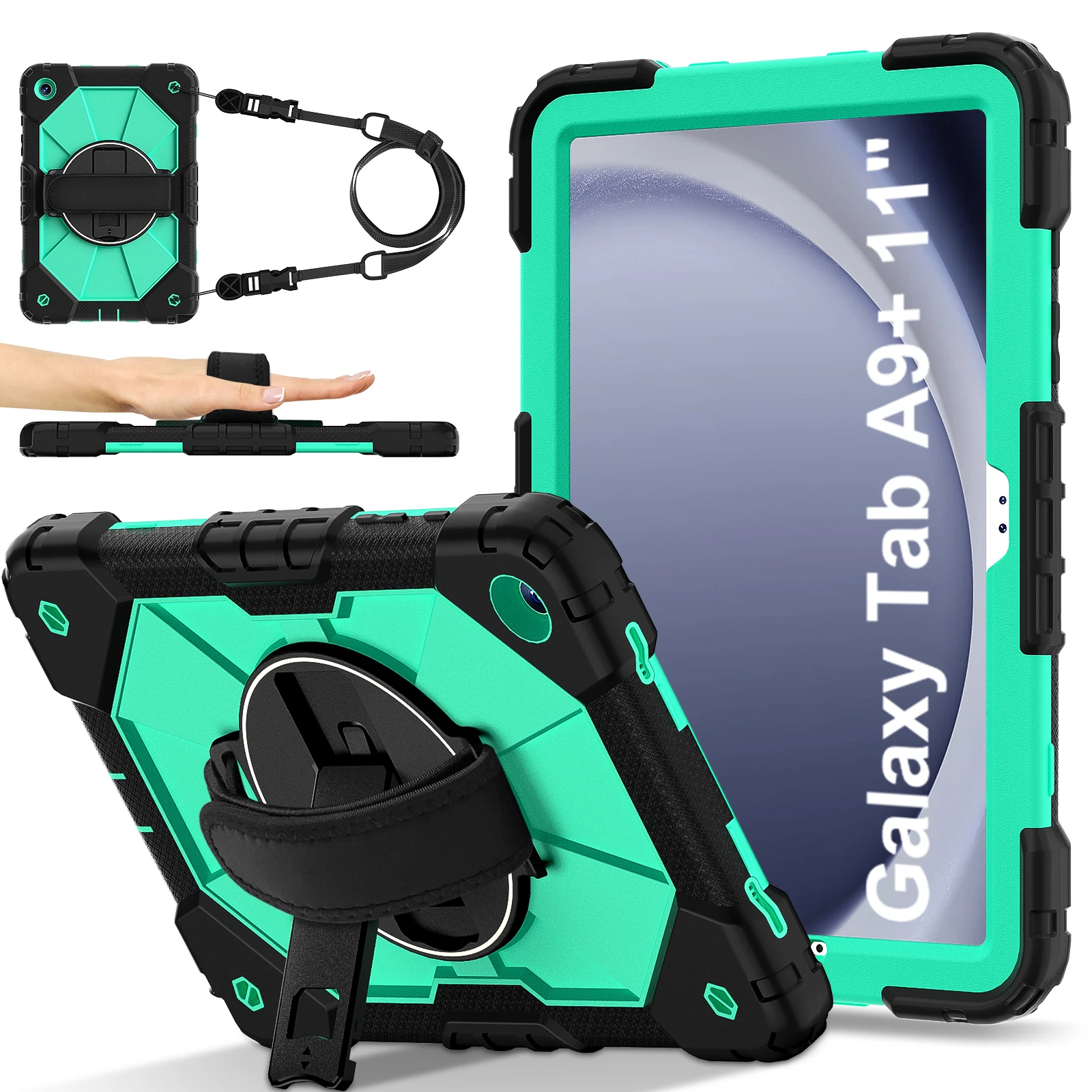 Silicone Armor Protective Case for Kids - Durable Tablet Cover