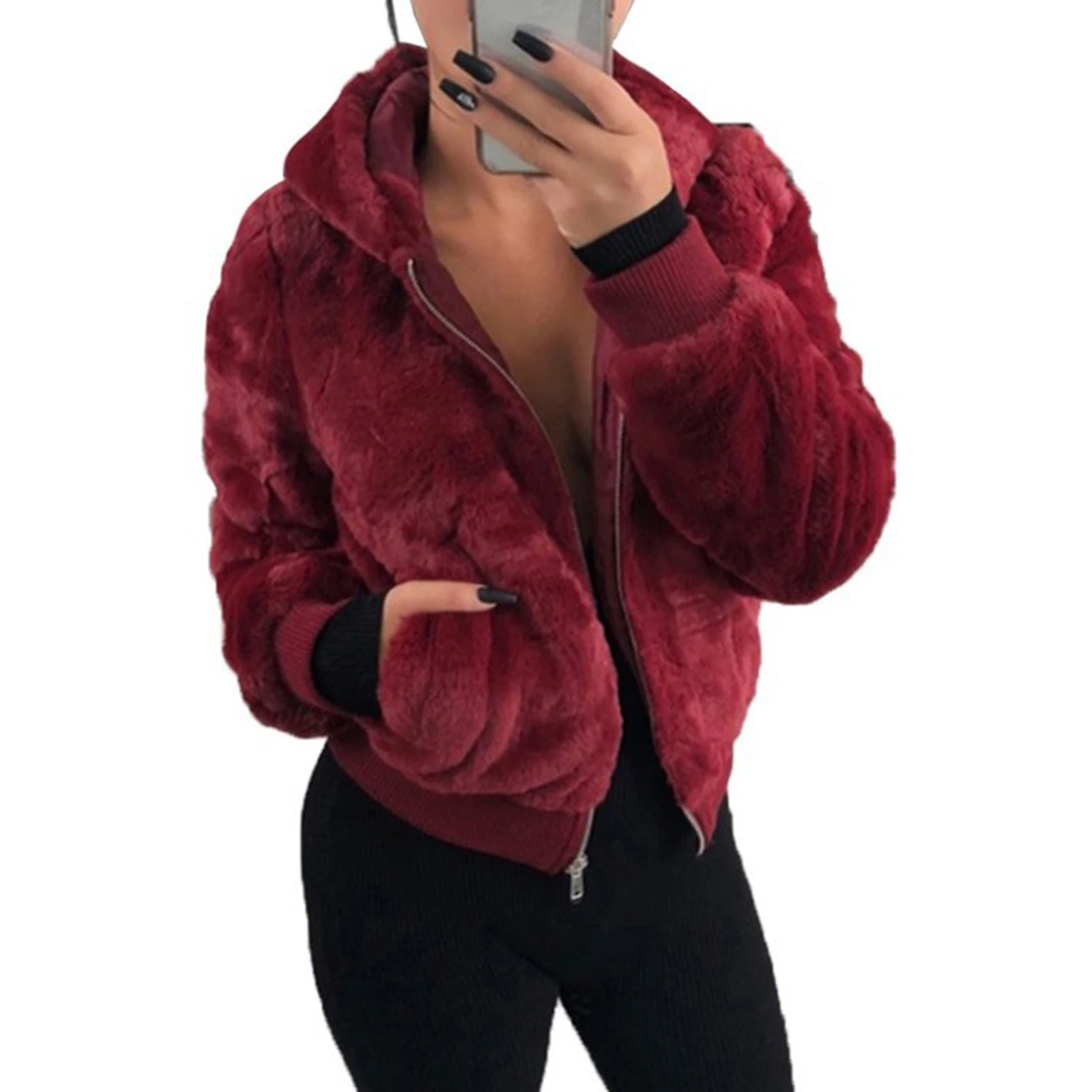 Cappotti Invernali Da Donna Con Cappuccio Piumino Invernale Da Donna Con Cappuccio Per Appuntamenti Quotidiani