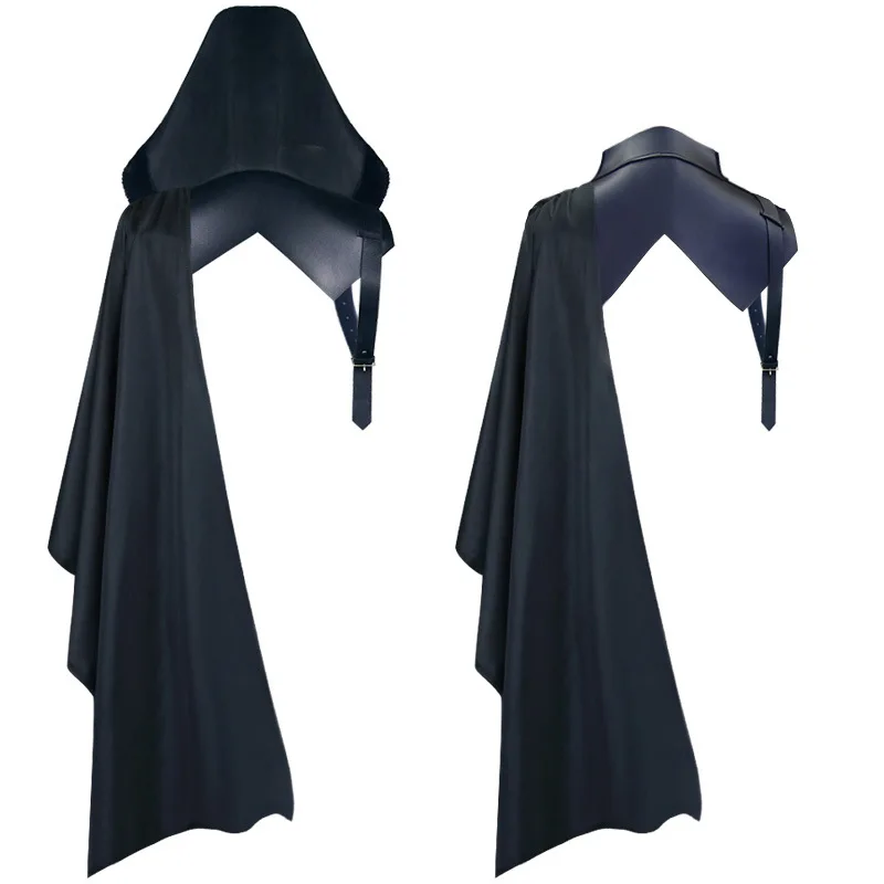 

Vintage Medieval Costumes The Cloak of The God of Death Halloween Party Devil Dress Up Vampire Shawl Trenchcoat Cosplay Costumes