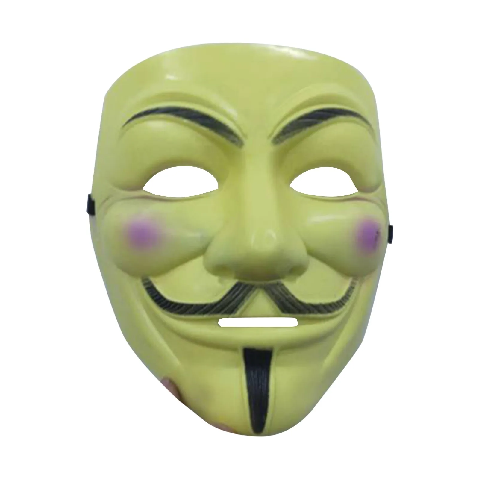 1pc Halloween Face Mask Black White V For Vendetta Hackers Cos Mask Halloween Cosplay Party Diy Masks Anime Anonymous Headwear face mask halloween mask party masks 3d face masks