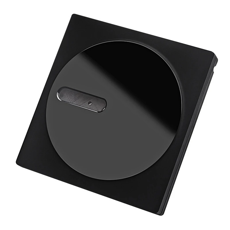 1 PCS USB 3.0 Type C External CD DVD RW Optical Drive Black Plastic DVD Burner Drive For Laptop External CD Player