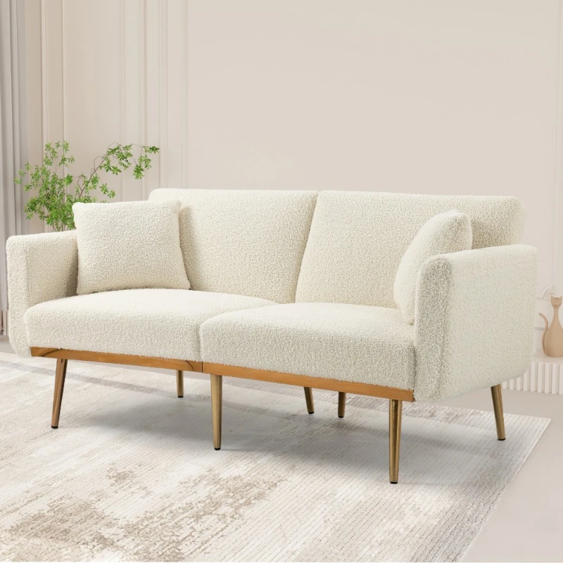

Lazy Recliner Couch Sofa Sleeper Luxury Modern Velvet Sofa Bed Japandi Style Sofa Cama Plegable Multifunciónal Home Furniture