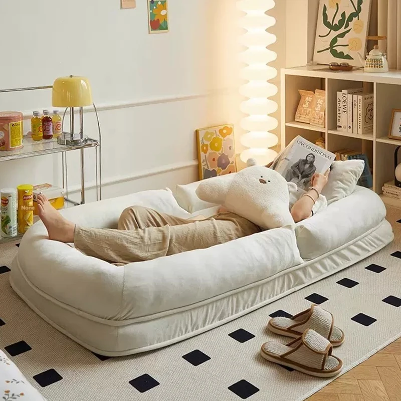 Human Dog Bed Lazy Sofa Foldable Balcony Bedroom