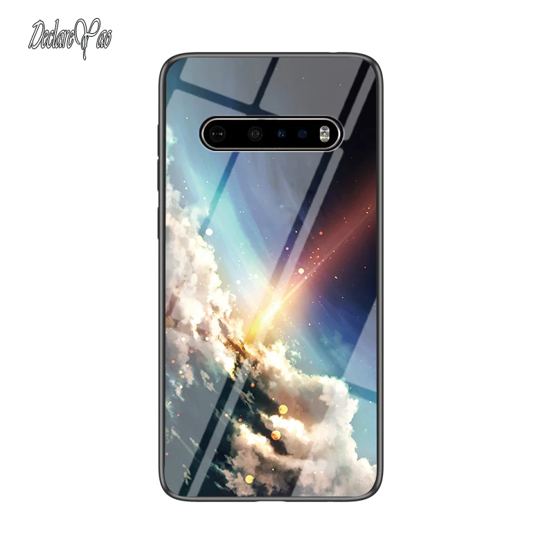 Luxury Mirror Tempered Glass Phone Case For Lg G8 Thin Series_voghion.com