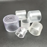 Rubber Chair Leg Tips Caps Non-Slip Round Furniture Feet Pads Protective Covers Sofa Chair Table Floor Protectors Home Office 4