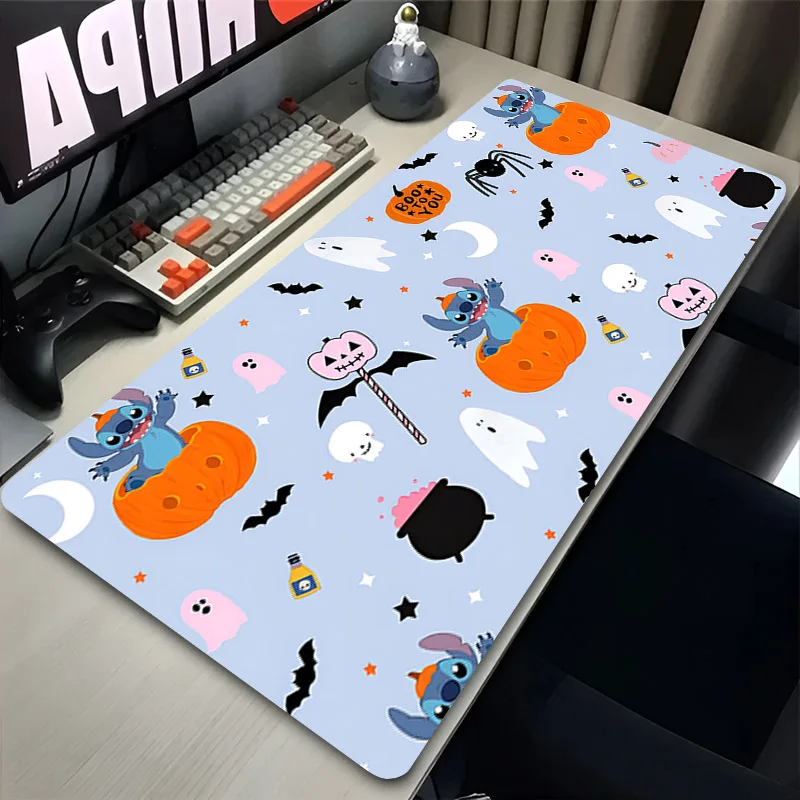 

Mousepad Stitch Anime Large Gaming Mouse Pad Laptop Kawaii Office Desk Mat HD Custom XXL Table Carpet Cartoon Keyboard Mouse Mat