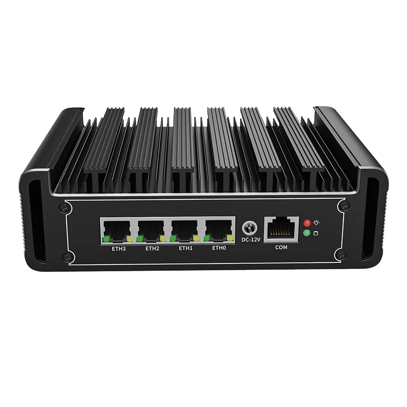 Solid Intel N100 Firewall Appliance 4x 2.5G LAN i226-V Fanless Mini PC N5105 N6000 J4125 Mini Computer pfSense OPNsense Proxmox 4
