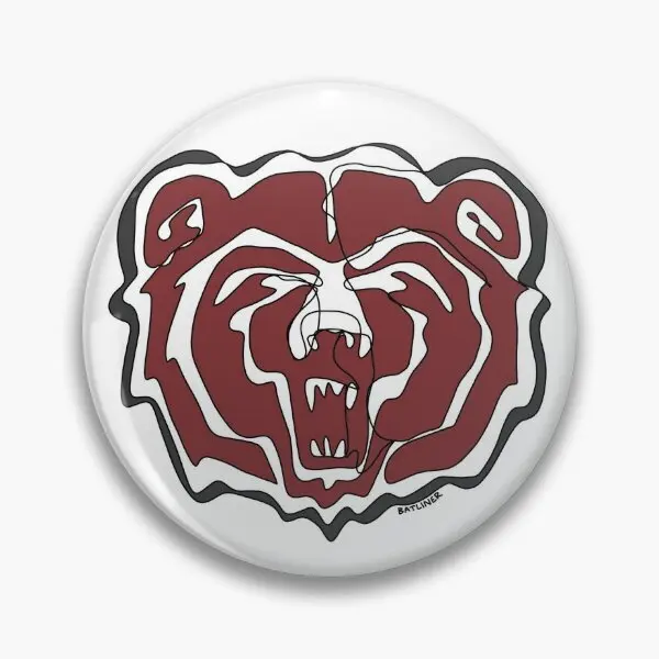 

Msu Bear Soft Button Pin Lover Cute Fashion Women Funny Badge Collar Metal Decor Cartoon Jewelry Brooch Lapel Pin Clothes
