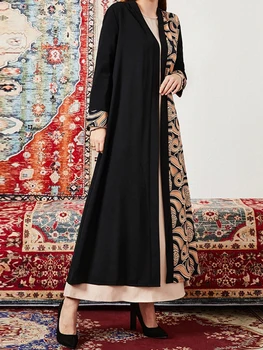Elegant Floral Print Maxi Dress with Bell Sleeves and Waist Tie for Women Perfect for Any Occasion and Season 3
