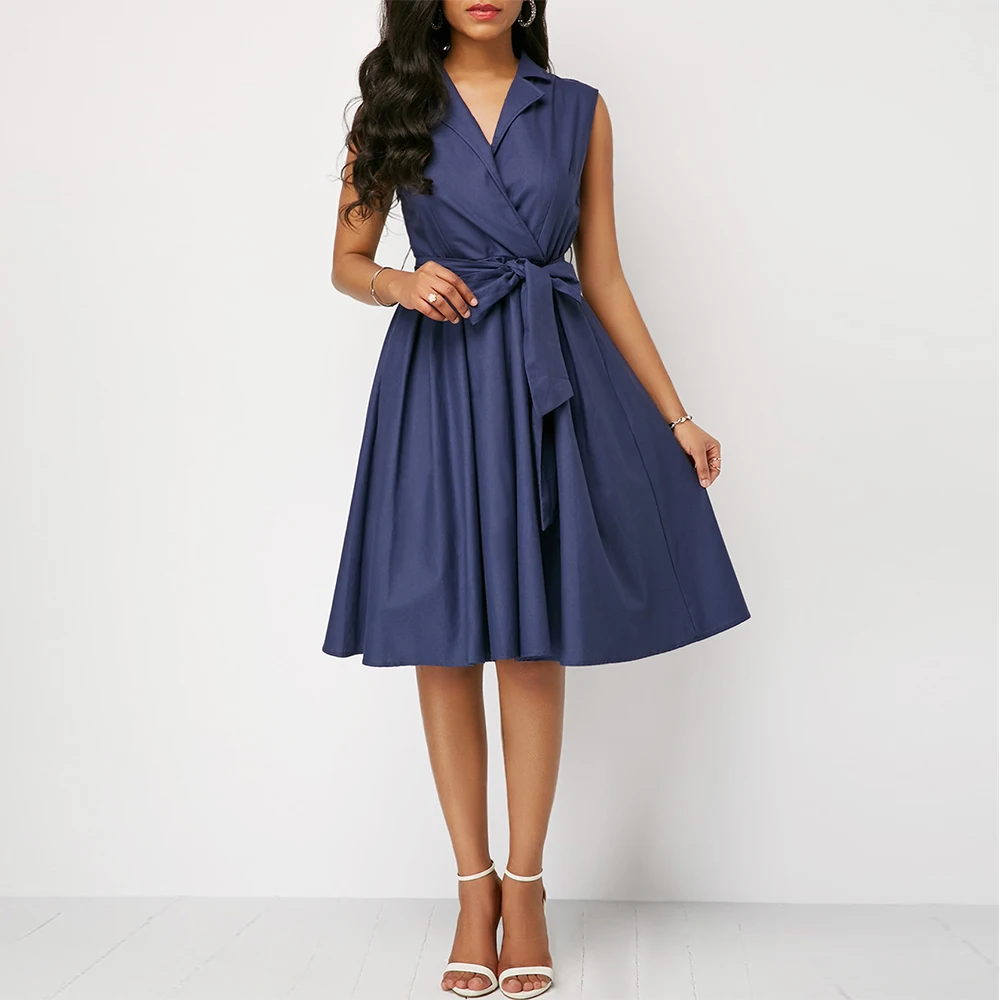 

Elegant Women Dress Plus Size Sexy Oversized Summer Robe Pullover Skirt Vestidos Fashion Female Clothing Office Lady Dress